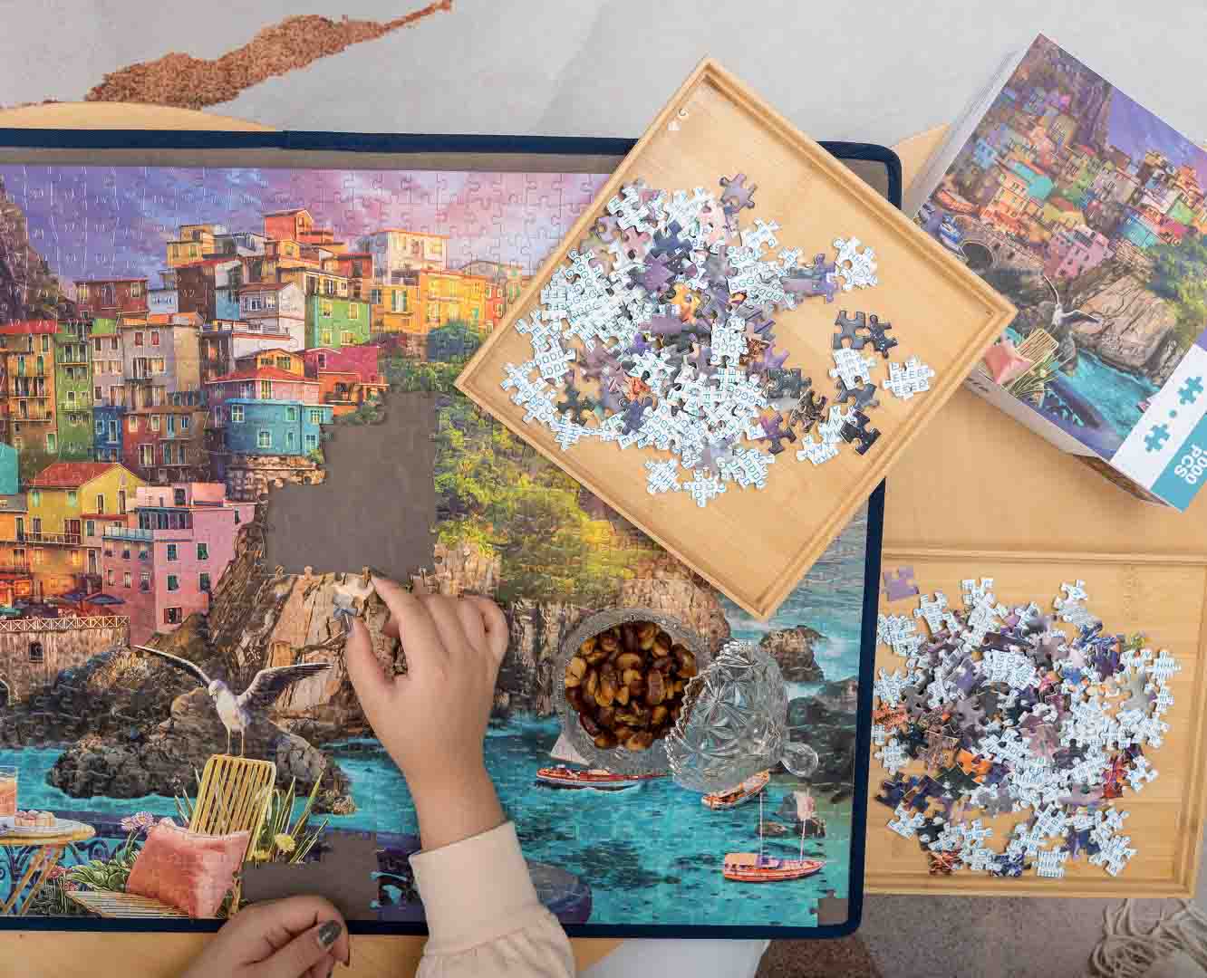 How To Move a Puzzle from a Table?