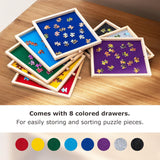 2000 Piece Foldable Puzzle Table with 8 Sorting Tray