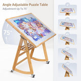 1500 Piece Tilting Puzzle Table with 5 Colored Drawers & Cover