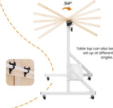 Jigsaw Puzzle Table with Angle & Height Adjustment，Puzzle Board with Cover for Up to 1500 Pieces