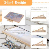 Jigsaw Puzzle Table with Adjustable Bracket for Up to 1500 Pieces