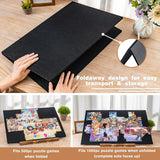 Best Folding Puzzle Table with 3 Angle Adjustable Bracket for Up to 1000 Pieces