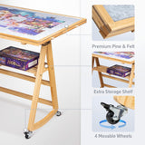1500 Piece Tilting Puzzle Table with 5 Colored Drawers & Cover