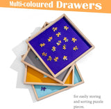 Jigsaw Puzzle Table with Adjustable Bracket for Up to 1500 Pieces