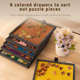 3 Tilting Angle Felt Jigsaw Puzzle Board with Cover 2000 Piece