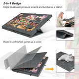 Felt Portable Tilting Puzzle Board Puzzle Table with Drawers and Cover for Up to 1000 Pieces Puzzle