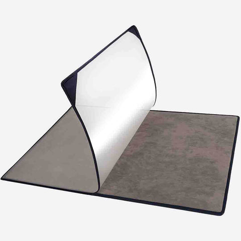 Jigsaw Puzzle Board with Puzzle Dustproof Cover Up to 1000 Pieces(Gray)