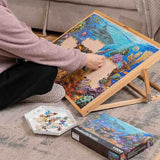 Becko US Adjustable Puzzle Table Puzzle Easel Portable Board for Up to 1000 Piece