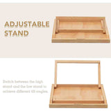 Portable Puzzle Board with Bracket Tilting Puzzle Table for Up to 1000 Pieces
