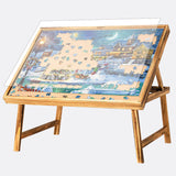Adjustable Puzzle Board  with Foldaway Design for Up to 1000 Pieces