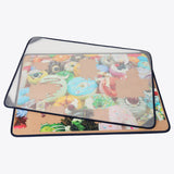 Jigsaw Puzzle Table Portable Puzzle Mat for Up to 1500 Pieces, with Dustproof Cover