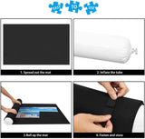 Black Jigsaw Puzzle Roll Mat - jigsawdepot