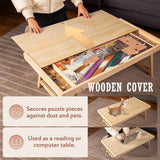 Jigsaw Puzzle Table with Folding Legs for Puzzles Up to 1000 Pieces