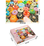Donut Puzzle for Adults and Kids - jigsawdepot