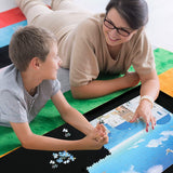 Black Jigsaw Puzzle Roll Mat - jigsawdepot