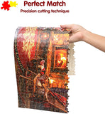 Fireplace, Christmas Tree - jigsawdepot