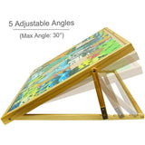 Adjustable Wooden Puzzle Board - jigsawdepot