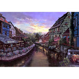 Aromatic Town 1000 Piece Puzzle Jigsaw Puzzle - jigsawdepot