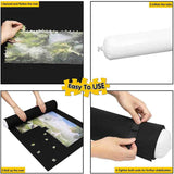 Sinoguo Black Felt Mat for Puzzle Storage (Dark Gray) - jigsawdepot