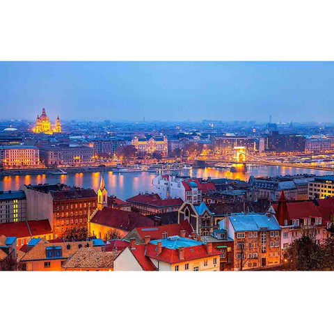 Budapest 1000 Piece Puzzle Jigsaw Puzzle - jigsawdepot