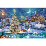 Christmas Thanksgiving Holiday Jigsaw Puzzle 1000 Pieces - jigsawdepot