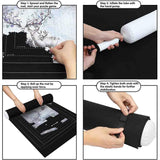 Felt Mat with Unique Frame Line Design Up to 1,500 Pieces - jigsawdepot