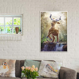 Goat in Forest 1000 Piece Jigsaw Puzzle - jigsawdepot