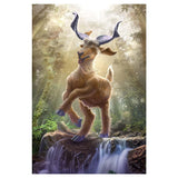 Goat in Forest 1000 Piece Jigsaw Puzzle - jigsawdepot