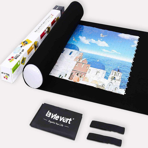 Jigsaw Puzzle Black Felt Mat - jigsawdepot