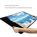 Jigsaw Puzzle Board Portable Puzzle Mat (Blue/Black) - jigsawdepot