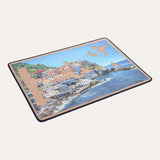 Jigsaw Puzzle Board for Puzzles to 1500 Pieces (Blue/Khaki) - jigsawdepot