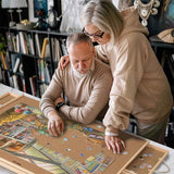 Jigsaw Puzzle Board With Cover 1500 Pieces