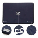 Jigsaw Puzzle Board with Covers Portable Up to 1000 Pieces (Blue/Khaki) - jigsawdepot