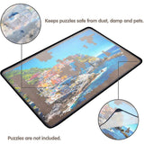 Jigsaw Puzzle Board with Dustproof Cover - jigsawdepot