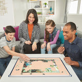 Jigsaw Puzzle Board with Dustproof Cover for Puzzles Up to 1000 Pieces (Khaki) - jigsawdepot