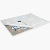 Jigsaw Puzzle Board with Puzzle Dust-Proof Cover for Puzzles Up to 1500 Pieces  (Gray) - jigsawdepot