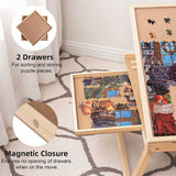 Jigsaw Puzzle Table with Folding Legs for Puzzles Up to 1000 Pieces