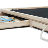 Jigsaw Puzzle Table with Four Sliding Drawers - jigsawdepot