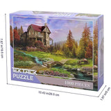 Mountain Cabin 1000 Piece Jigsaw Puzzle - jigsawdepot