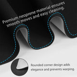 Neoprene Double-Sided Black & Gray Jigsaw Puzzle Roll Mat for up to 1500 pcs - jigsawdepot