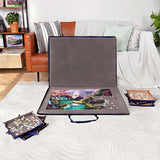 Portable Jigsaw Puzzle Board with Six Sorting Trays