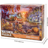 Pumpkin Thanksgiving Gift 1000 Piece Jigsaw Puzzle - jigsawdepot