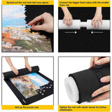 Puzzle Mat with Upgraded Foam Tube Roller Up to 1,500 Pieces - jigsawdepot