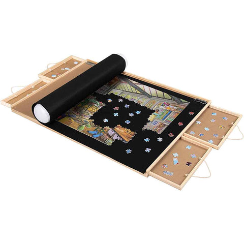 Puzzle Table With Drawers And Cover 1500 Pieces