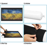 Roll-up Mat with 4 Sorting Pouches up to 1,500 Puzzle Pieces - jigsawdepot