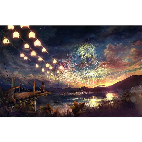 Sky Fireworks Jigsaw Puzzle 1000 Pieces - jigsawdepot