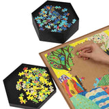 Stackable Puzzle Sorting TraysUp to 1500 Pieces, 8 Hexagonal Tray - jigsawdepot