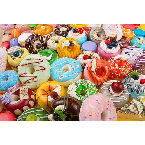 Donut Feast 1000 Piece Jigsaw Puzzle - jigsawdepot