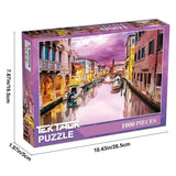 Idyllic Venice 1000 Pieces Jigsaw Puzzle - jigsawdepot