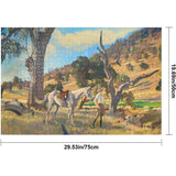 The Squatter's Daughter 1000 Piece Jigsaw Puzzle - jigsawdepot